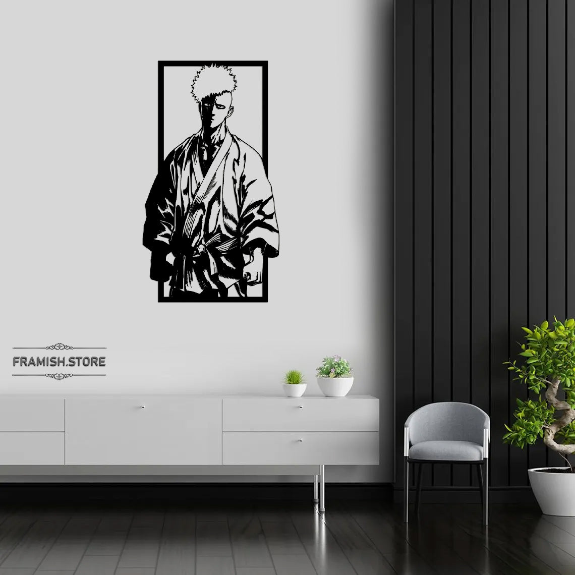 Jujutsu ANIME||METAL FRAME WITH LIGHT