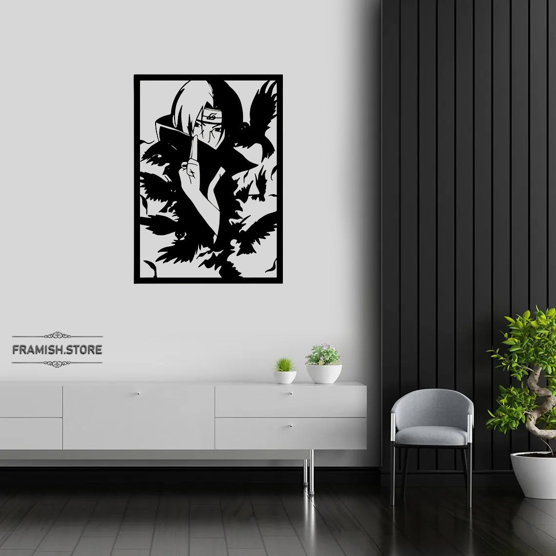 "Naruto", ANIME||METAL FRAME WITH LIGHT