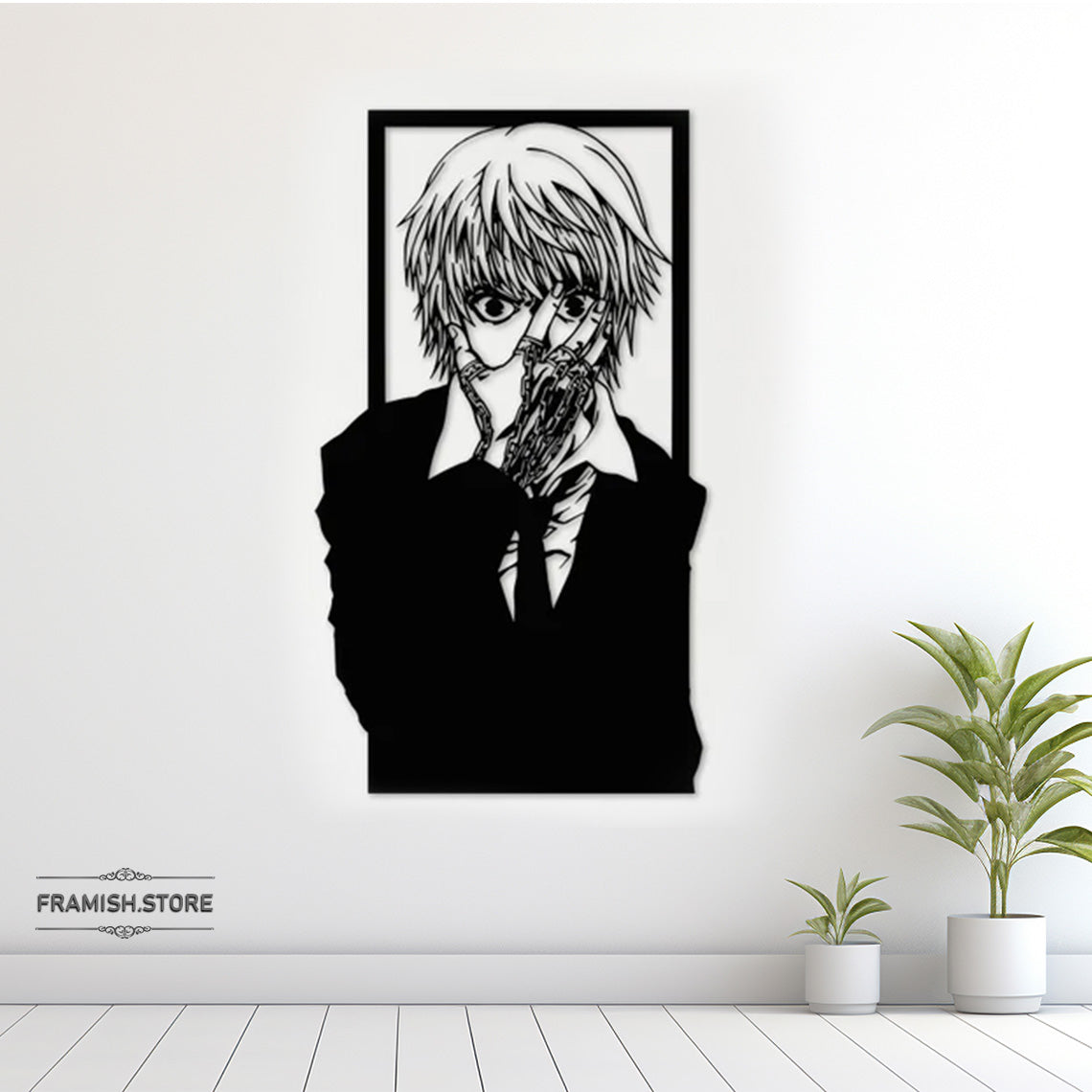 STUDENT ANIME||METAL FRAME WITH LIGHT