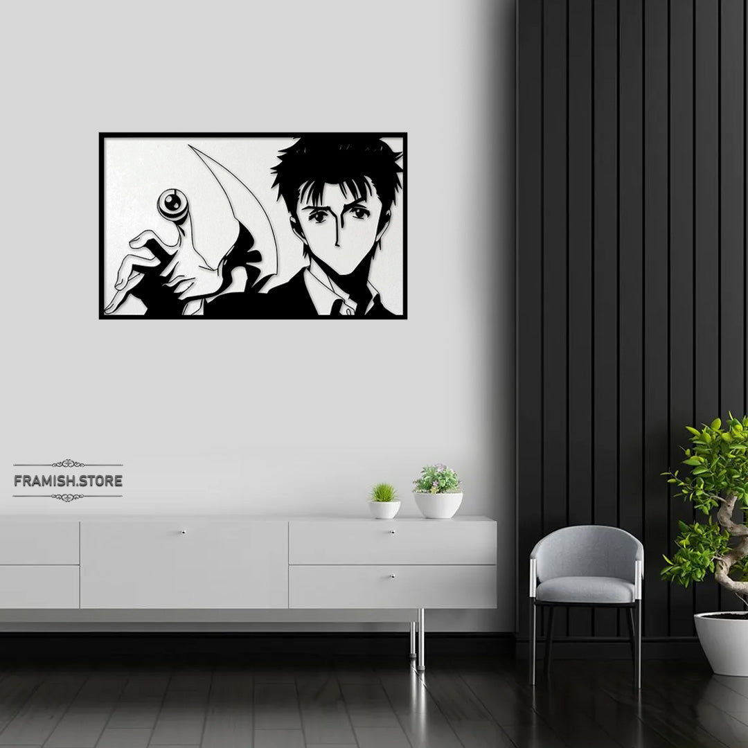 MEN ANIME||METAL FRAME WITH LIGHT