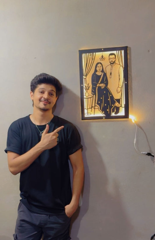 CUSTOM PICTURE|| METAL FRAME