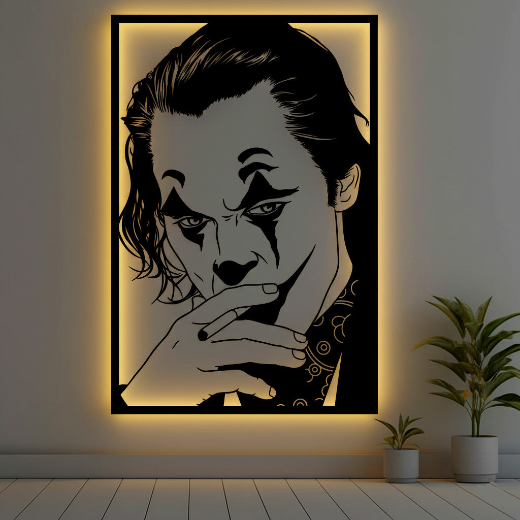 Joker || METAL FRAME WITH LIGHT