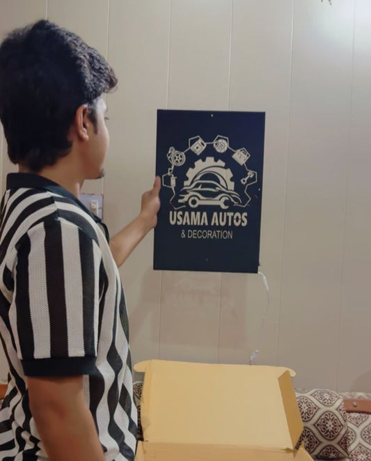 Custom Metal LED Logo Frame