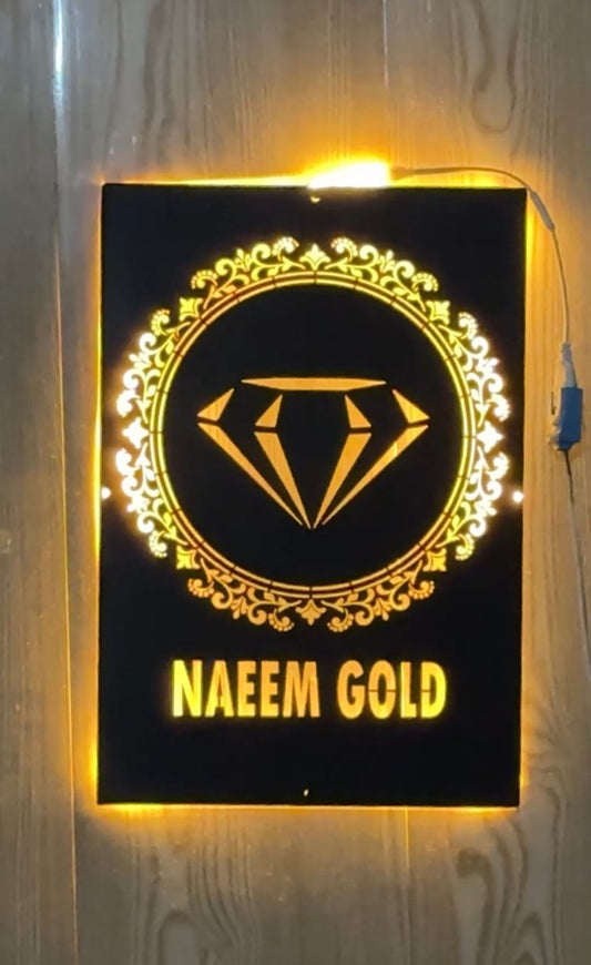 CUSTOM LOGO FRAME FOR YOUR SHOP